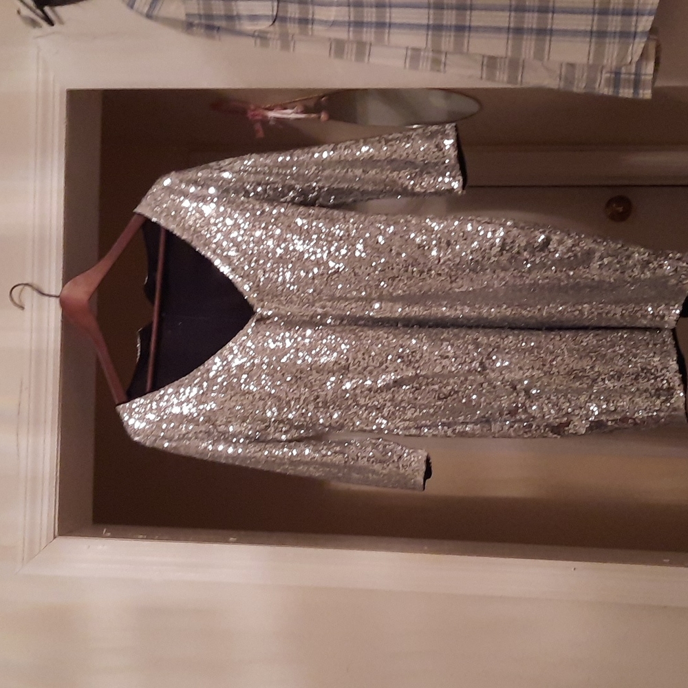 Sequin  party dress by express
